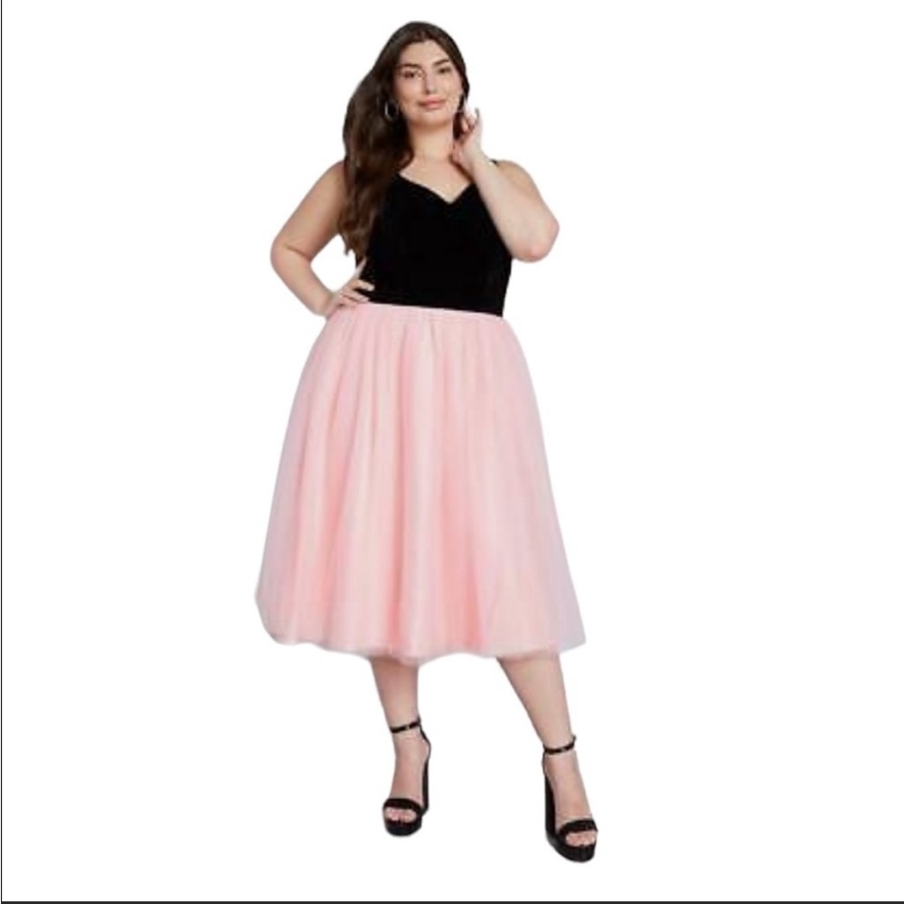 NWT Modcloth x Collectif velvet and tulle ballerina dress